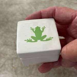 Frog Trinket Box